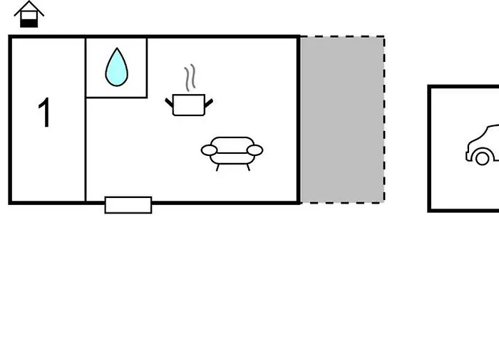 1 Bedroom Cozy In *